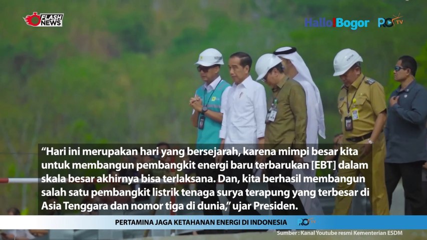 PLTS Terapung Cirata Diresmikan, Pembangkit Energi Surya Terbesar di Asia Tenggara untuk 50.000 Rumah