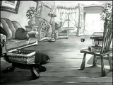 Betty Boop (1936) Happy You and Merry Me, animated cartoon character designed by Grim Natwick at the request of Max Fleischer.