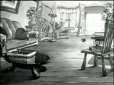 Betty Boop (1936) Happy You and Merry Me, animated cartoon character designed by Grim Natwick at the request of Max Fleischer.