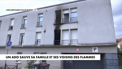 Un adolescent sauve sa famille et ses voisins des flammes