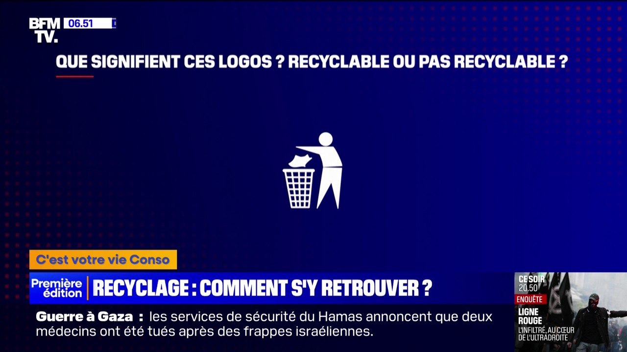 Recyclage: avec plus d'une dizaine de pictogrammes sur les emballages, comment s'y retrouver?