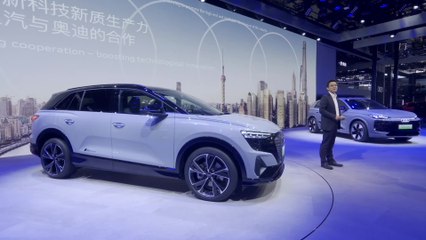 Audi Q6L e-tron premiere at Auto China 2024