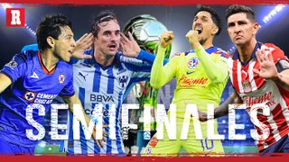 Listas las SEMIFINALES de la LIGA MX | América vs Chivas y Cruz Azul vs Rayados