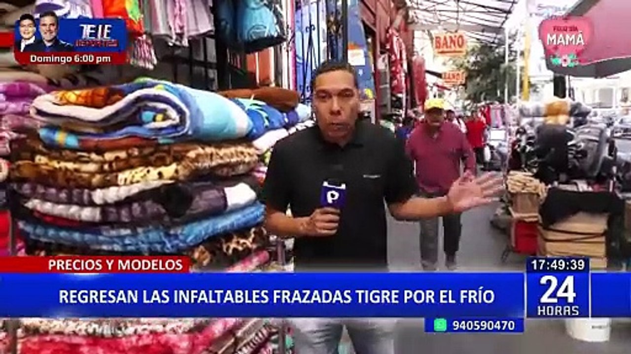 Regresan las infaltables frazadas de tigre ante la llegada del frío