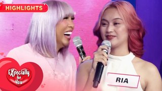 Vice Ganda rushes forward because of searchee Ria's pick-up line | EXpecially For You