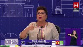 Clara Brugada llama a votar por amor a la Ciudad de México