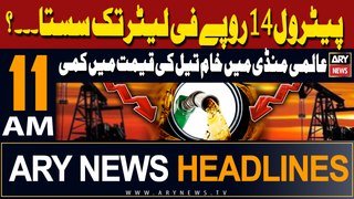 ARY News 11 AM Headlines 13th May 2024 | Petrol Prices Down??