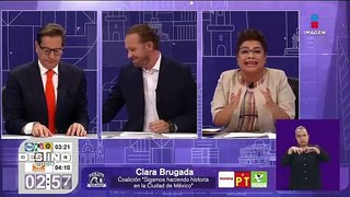 Tercer Debate Chilango: ¿Qué dijeron Clara Brugada, Santiago Taboada y Salomón Chertorivski?