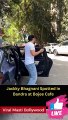 Jackky Bhagnani Spotted in Bandra at Bojee Cafe