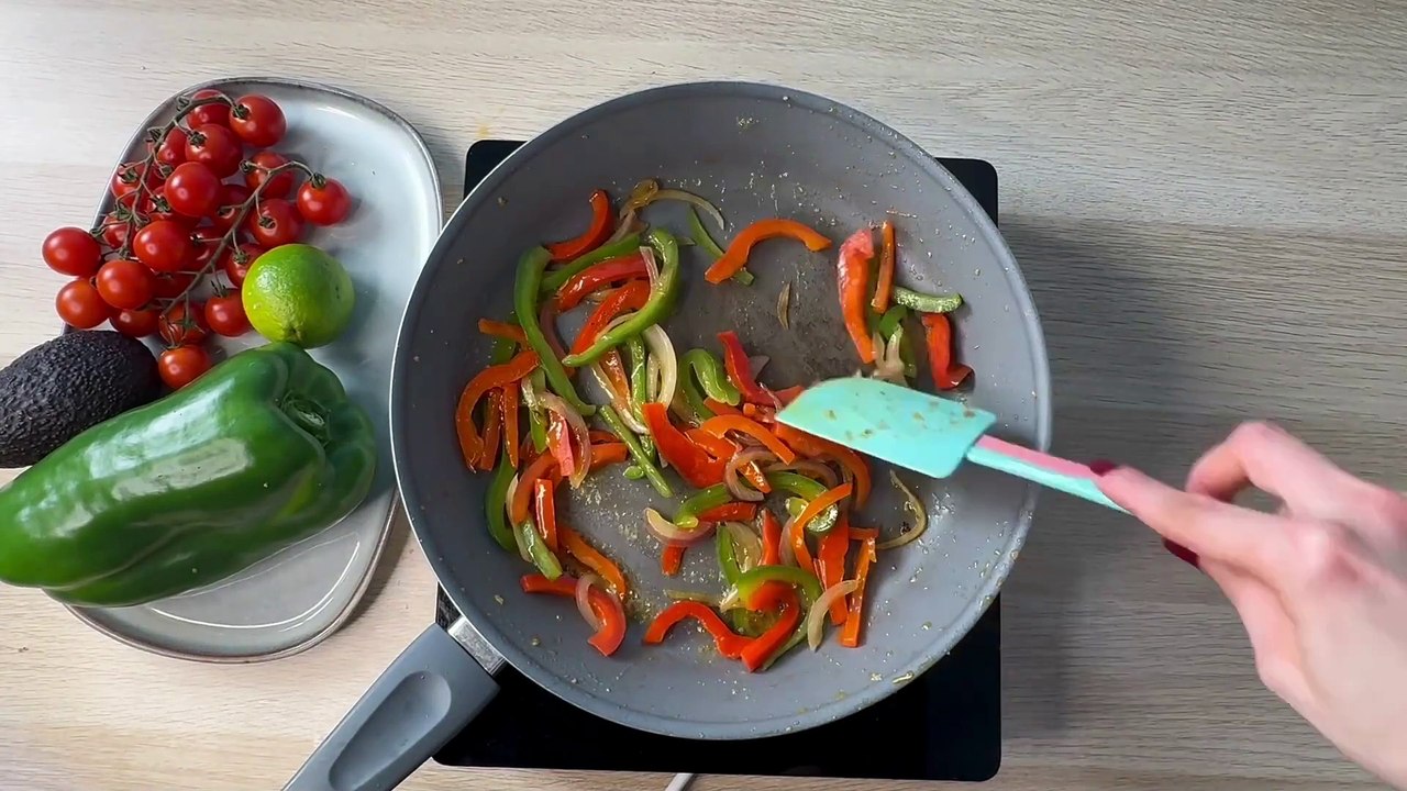 Pastel de tacos con pollo