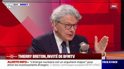 Thierry Breton sur les extrêmes au Parlement européen: "Ils sont en campagne contre l'Europe, de l'intérieur"