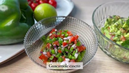 Guacamole Casero con Pico de Gallo 🥑