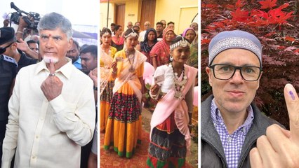 लोकसभा चुनाव में चौथे चरण की वोटिंग जारी, राजनीति से लेकर फिल्मी हस्तियों ने किया मतदान