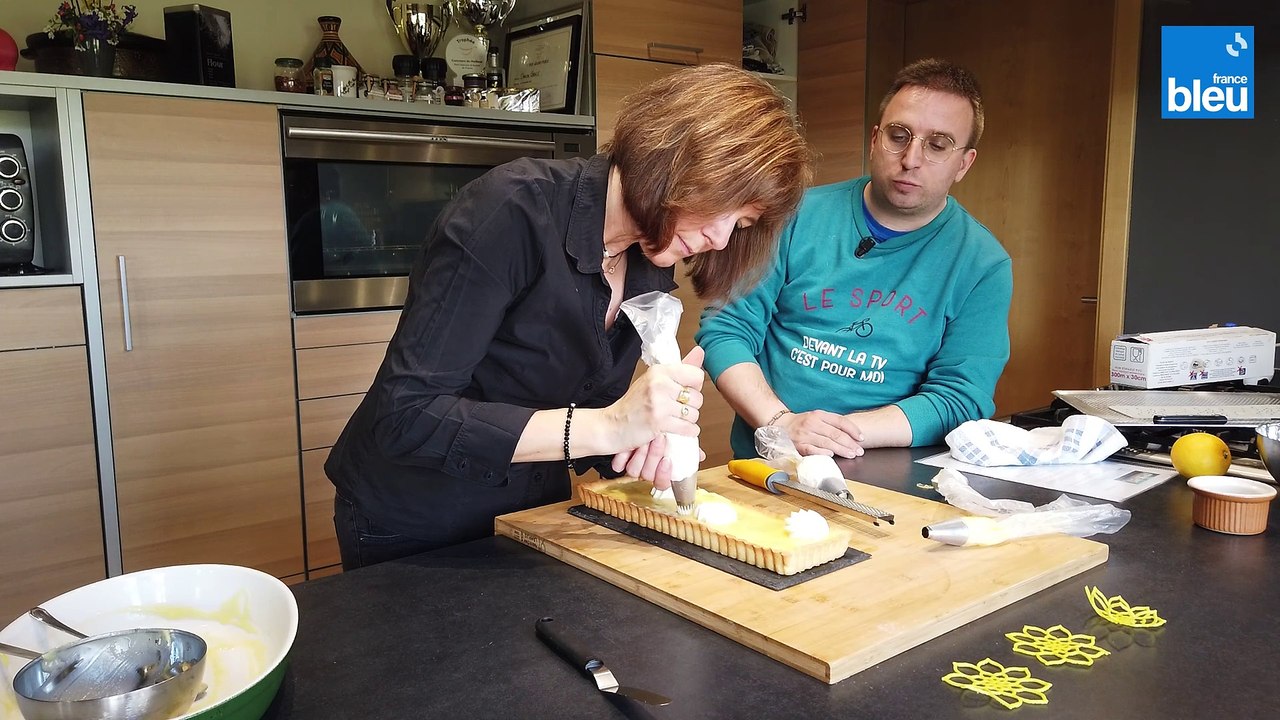 Recette d'une tarte au citron  avec Christa Grass 4/5