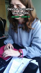 Devine mon activité - J14 ASTRID