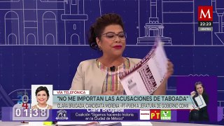 Clara Brugada satisfecha con su participación en el Debate