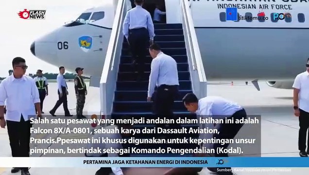 Pengamanan Penerbangan VVIP Presiden RI, Skadron Udara 17 Gelar Latihan Gunakan Falcon 8X Dassault Aviation. Ini Kelebihannya!