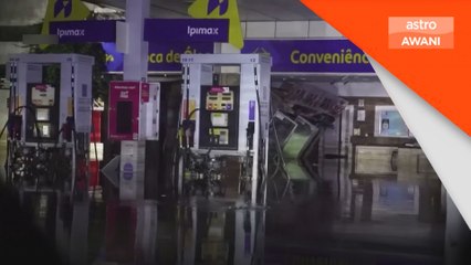 Kejadian rompakan dilaporkan berlaku semasa banjir di Brazil