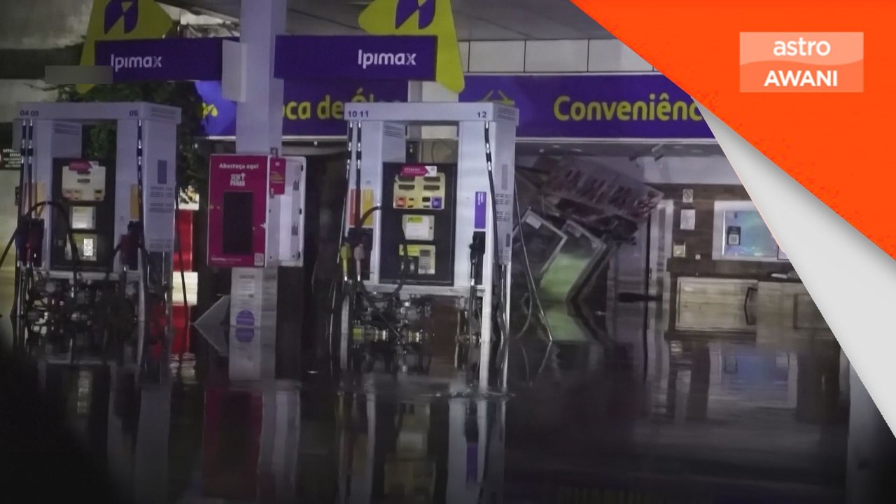 Kejadian rompakan dilaporkan berlaku semasa banjir di Brazil