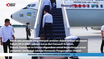 Intip Kehebatan Skadron Udara 17 Dalam Latihan Pengamanan Penerbangan VVIP Presiden RI Dengan Pesawat Falcon