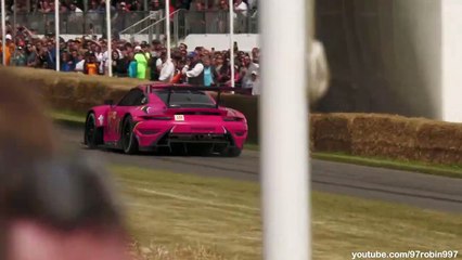 Video herunterladen: FASTEST Accelerations at Goodwood Festival Of Speed 2023 _ Hypercars, Racecars, Supercars,