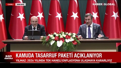 Kamuda Tasarruf Paketi açıklandı