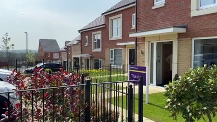 Inside the Chester Gate development as it nears completion in Pennywell