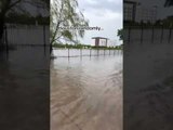 Intense Rain Floods Neighbourhood in Texas, USA
