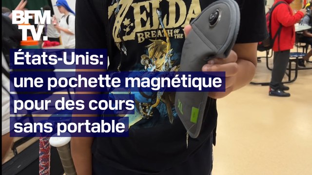 Dans ce collège du Connecticut, une pochette magnétique verrouille les portables des élèves