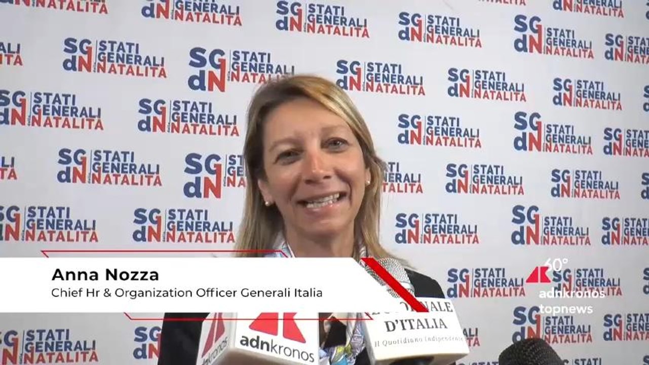 Nozza (Generali): 'Aziende possono fare molto per la natalità' - video ...
