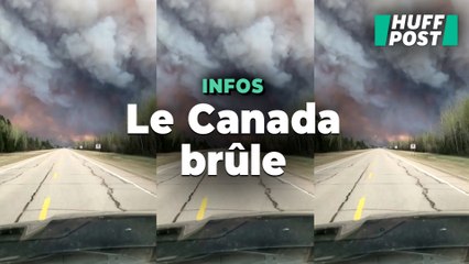 Download Video: Au Canada, les feux de forêts ont déjà commencé, des milliers de personnes évacuées