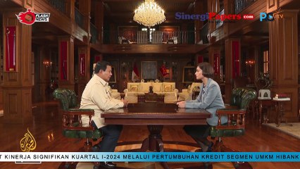 Prabowo Wawancara Eksklusif Dengan Al Jazeera, Bahas ini!!
