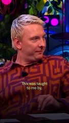 Elizabeth Hurley explains top modelling tip to Joe Lycett ahead of the BAFTA TV awards