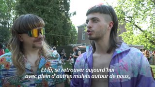 En Belgique, les porteurs de la coupe mulet se réunissent pour le festival européen
