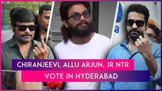 Lok Sabha Elections 2024: Chiranjeevi, Allu Arjun, Jr NTR, SS Rajamouli & Others Cast Their Vote