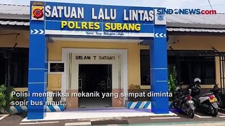 Polisi Periksa Mekanik yang Sempat Dipanggil Sopir Bus Sebelum Kecelakaan di Subang