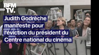 Judith Godrèche appelle à manifester pour le retrait de Dominique Boutonnat du CNC