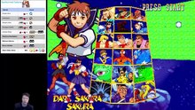 (PSX) Marvel Super Heroes vs Street Fighter - 10 - (JP) Dark Sakura - Lv 8 - has ending!