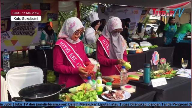 Dispar Rangsang Pariwisata Kab. Sukabumi dengan Festival Agrokuliner Nata Masagi Part of Geopark