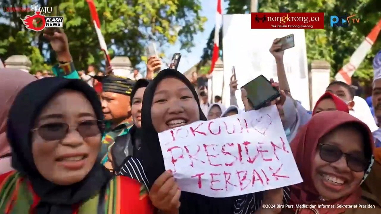 Presiden Joko Widodo Tinjau RS daerah di Kabupaten Muna,