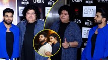 Shiv Thakare & Sajid Khan Interact With Media At The Song Launch Bash Of 'Koi Baat Nahi'