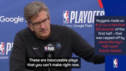 Wolves 'lost composure' in Game 4 defeat - Finch