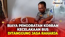 Biaya Pengobatan Korban Kecelakaan Bus SMK Lingga Kencana Ditanggung Jasa Raharja