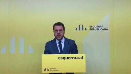Aragonès: "No recogeré mi acta y abandonaré la primera línea política"