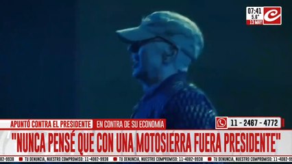 EL "Indio Solari" apuntó conra Javier Milei: ¿qué dijo?