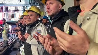 TTK çalışanları, Soma’da hayatını kaybeden madencileri andı