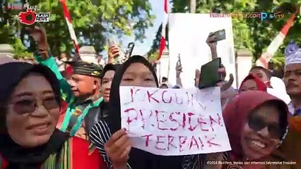 Presiden Jokowi Kunjungi RSUD DR HLM Baharuddin MKES Muna