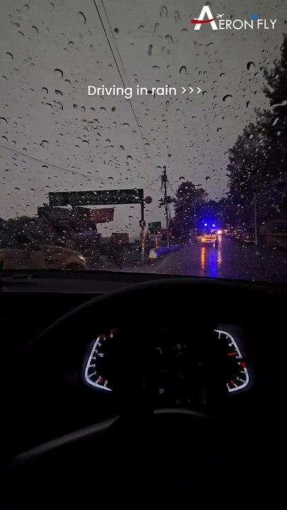 Driving in rain | AeronFly | Make Your Safar Suhana