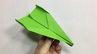 Avion en papier qui vole bien - tutoriel origami planeur