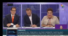 Se realizó el tercer debate entre las candidaturas para gobernar la capital mexicana.